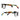 Montura de acetato Bad Simon con diseño de Iron Man.