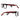 Vista de perfil de gafas de acetato Bad Simon. Las varillas tienen un diseño azul oscuro con un patrón repetitivo del clásico escudo de Superman en rojo y amarillo.